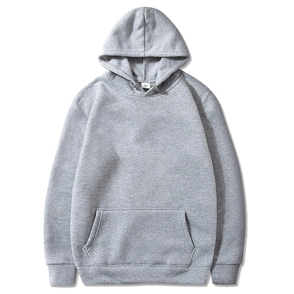 Spring Autumn Fashion Men'S Women'S Hoodie Casual Hoodies Pullovers Sweatshirts Men'S Top Solid Color Hoodies Sweatshirt Male